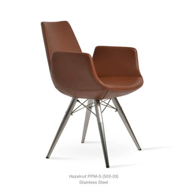 Eiffel MW Armchair Leather by SohoConcept - New