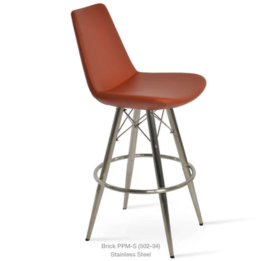 Eiffel MW Stools Leather by SohoConcept - New