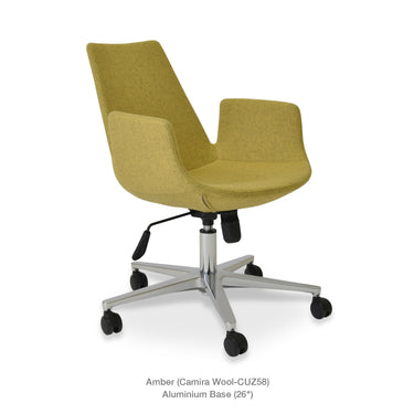Eiffel Office Armchair Fabric by SohoConcept - New