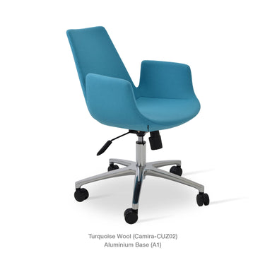 Eiffel Office Armchair Fabric by SohoConcept - New