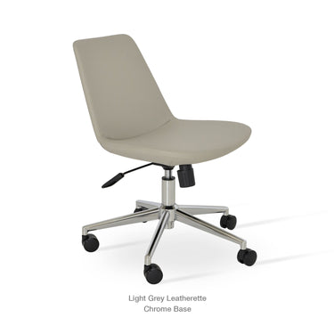 Eiffel Office Chair Leather by SohoConcept - New