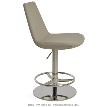 Eiffel Piston Stools Leather by SohoConcept - New