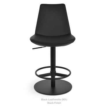 Eiffel Piston Stools Leather by SohoConcept - New