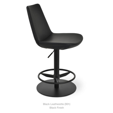 Eiffel Piston Stools Leather by SohoConcept - New