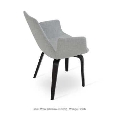 Eiffel Plywood Armchair Fabric by SohoConcept - New