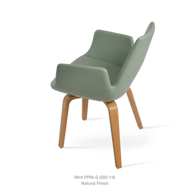 Eiffel Plywood Armchair Leather by SohoConcept - New