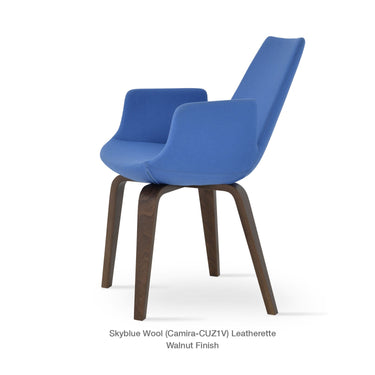Eiffel Plywood Armchair Fabric by SohoConcept - New