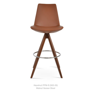 Eiffel Pyramid MW Stools Leather by SohoConcept - New