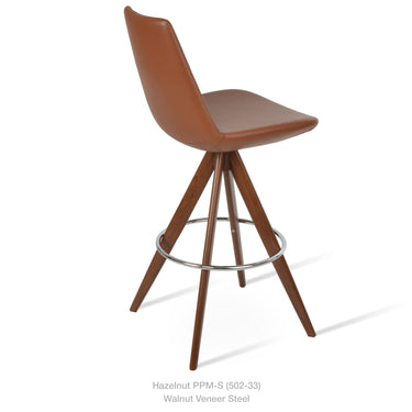 Eiffel Pyramid MW Stools Leather by SohoConcept - New