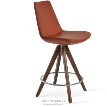 Eiffel Pyramid Stools Leather by SohoConcept - New