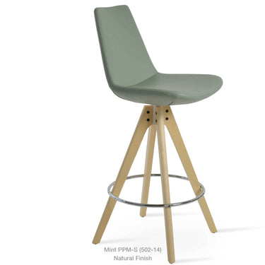 Eiffel Pyramid Stools Leather by SohoConcept - New