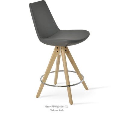 Eiffel Pyramid Stools Leather by SohoConcept - New