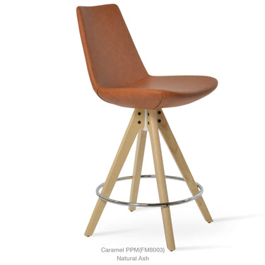 Eiffel Pyramid Stools Leather by SohoConcept - New