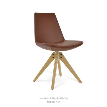 Eiffel Pyramid Swivel Chair Leather by SohoConcept - New