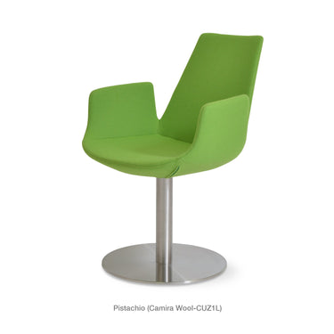 Eiffel Round Armchair Fabric by SohoConcept - New