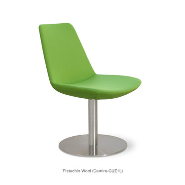 Eiffel Round Swivel Chair Fabric by SohoConcept - New