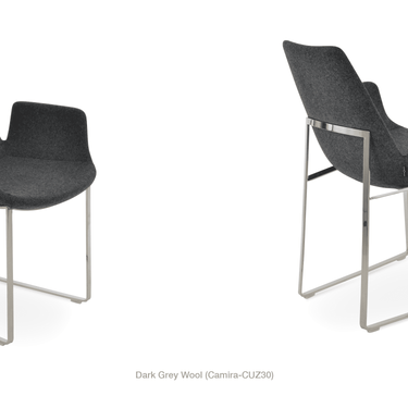 Eiffel Sled Armchair Fabric by SohoConcept - New