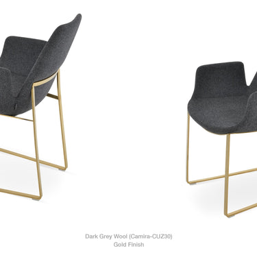Eiffel Sled Armchair Fabric by SohoConcept - New