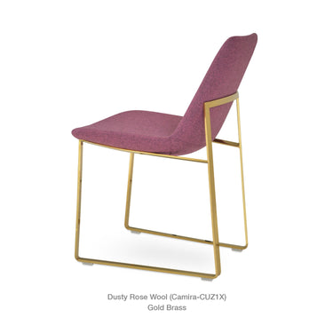 Eiffel Sled Chair Fabric by SohoConcept - New