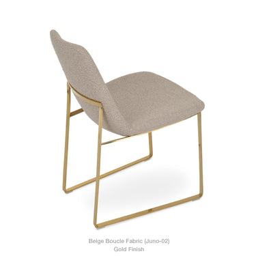 Eiffel Sled Chair Fabric by SohoConcept - New
