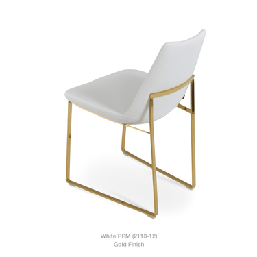 Eiffel Sled Chair Leather by SohoConcept - New