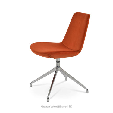 Eiffel Spider Swivel Chair Fabric by SohoConcept - New
