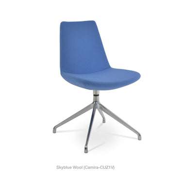 Eiffel Spider Swivel Chair Fabric by SohoConcept - New