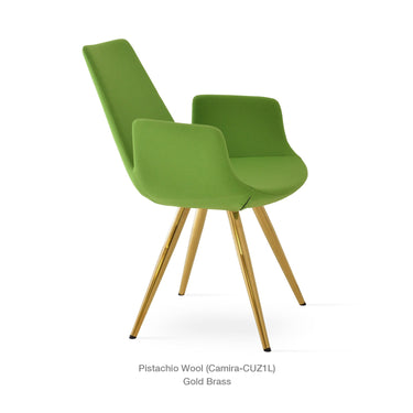 Eiffel Star Armchair Fabric by SohoConcept - New