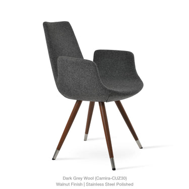 Eiffel Star Armchair Fabric by SohoConcept - New