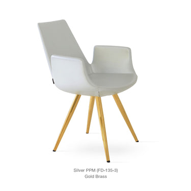 Eiffel Star Armchair Leather by SohoConcept - New