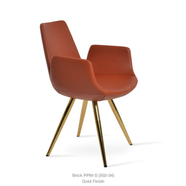 Eiffel Star Armchair Leather by SohoConcept - New
