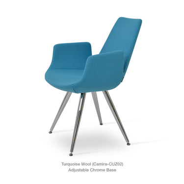 Eiffel Star Armchair Fabric by SohoConcept - New