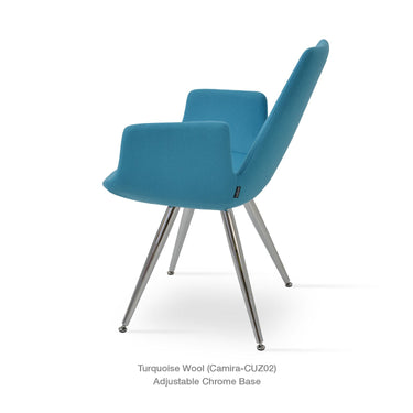 Eiffel Star Armchair Fabric by SohoConcept - New