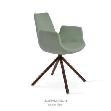Eiffel Stick Armchair Leather by SohoConcept - New