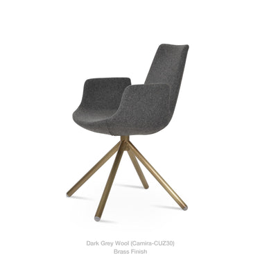 Eiffel Stick Armchair Fabric by SohoConcept - New