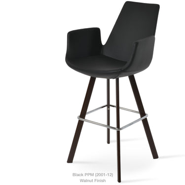 Eiffel Sword Arm Stools Leather by SohoConcept - New