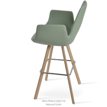 Eiffel Sword Arm Stools Leather by SohoConcept - New