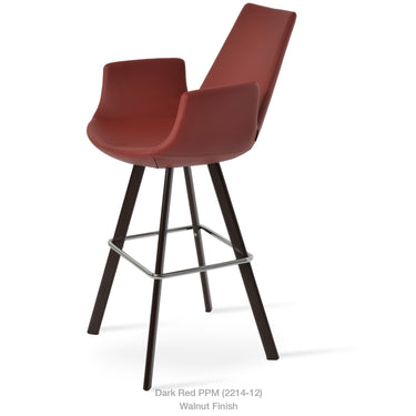 Eiffel Sword Arm Stools Leather by SohoConcept - New