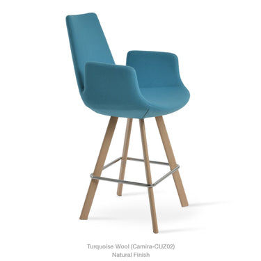 Eiffel Sword Arm Stools Fabric by SohoConcept - New