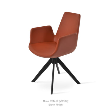Eiffel Sword Armchair Leather by SohoConcept - New