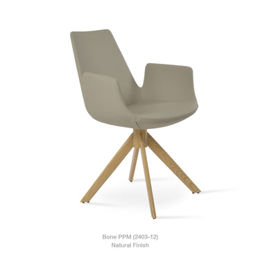 Eiffel Sword Armchair Leather by SohoConcept - New