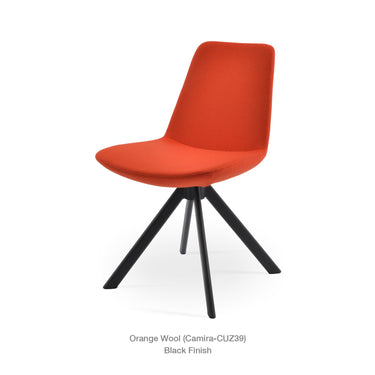 Eiffel Sword Swivel Chair Fabric by SohoConcept - New