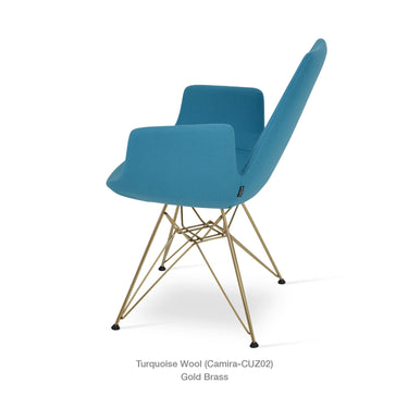 Eiffel Tower Armchair Fabric by SohoConcept - New