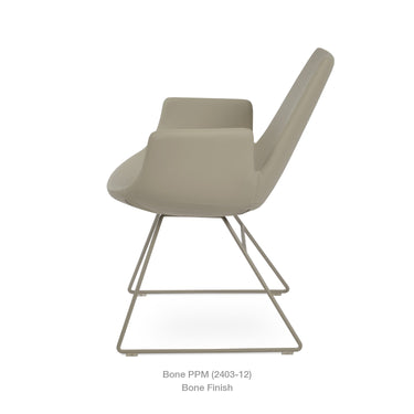 Eiffel Wire Armchair Leather by SohoConcept - New