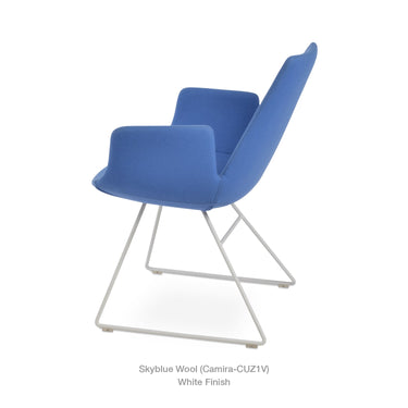 Eiffel Wire Armchair Fabric by SohoConcept - New