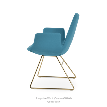 Eiffel Wire Armchair Fabric by SohoConcept - New