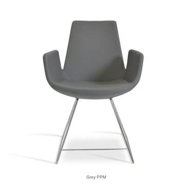 Eiffel Wire Armchair Leather by SohoConcept - New