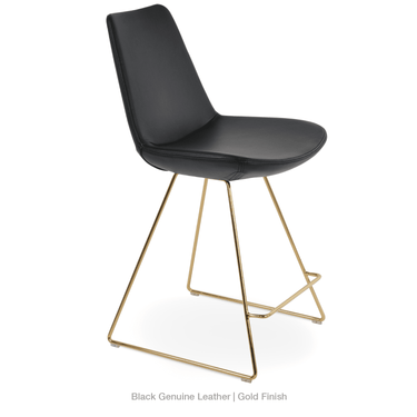 Eiffel Wire Stools Leather by SohoConcept - New