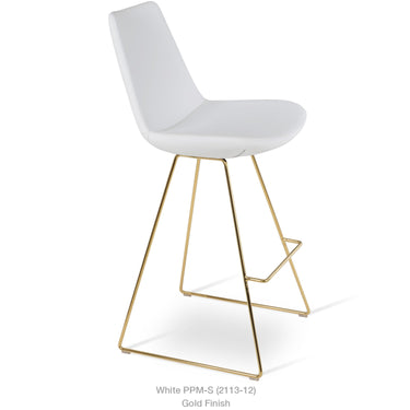 Eiffel Wire Stools Leather by SohoConcept - New