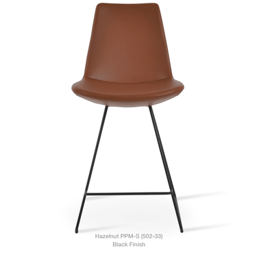 Eiffel Wire Stools Leather by SohoConcept - New
